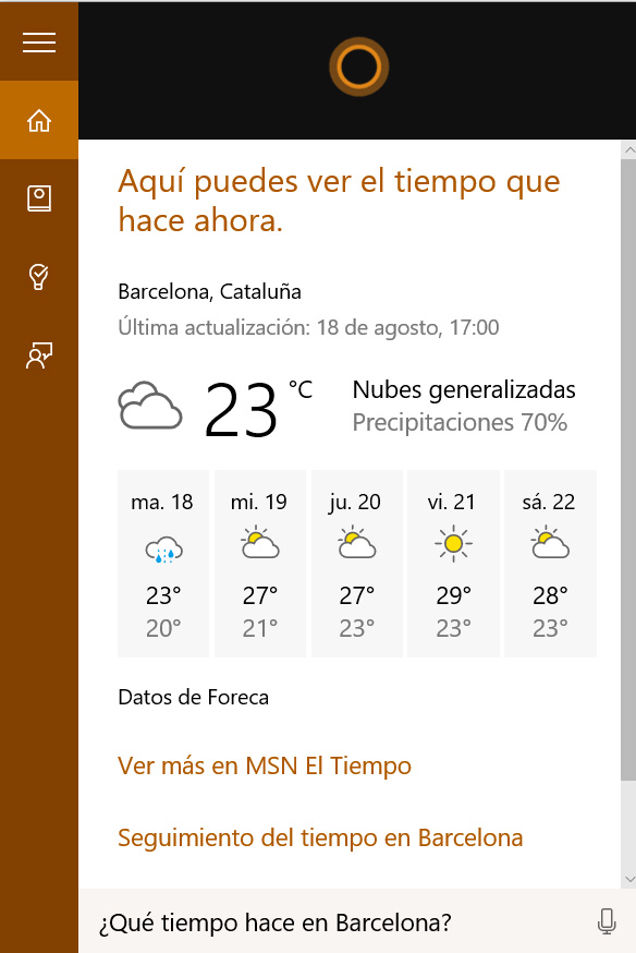 Activar La Función Hola Cortana En Windows 10 7620